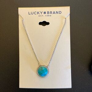 Lucky Brand turquoise necklace